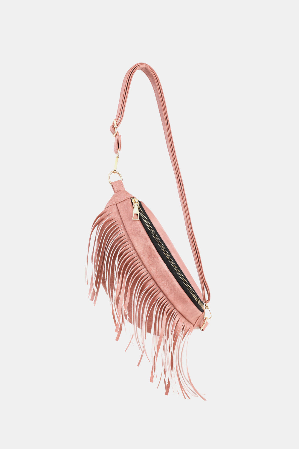 Fringed PU Leather Sling Bag - AllIn Computer