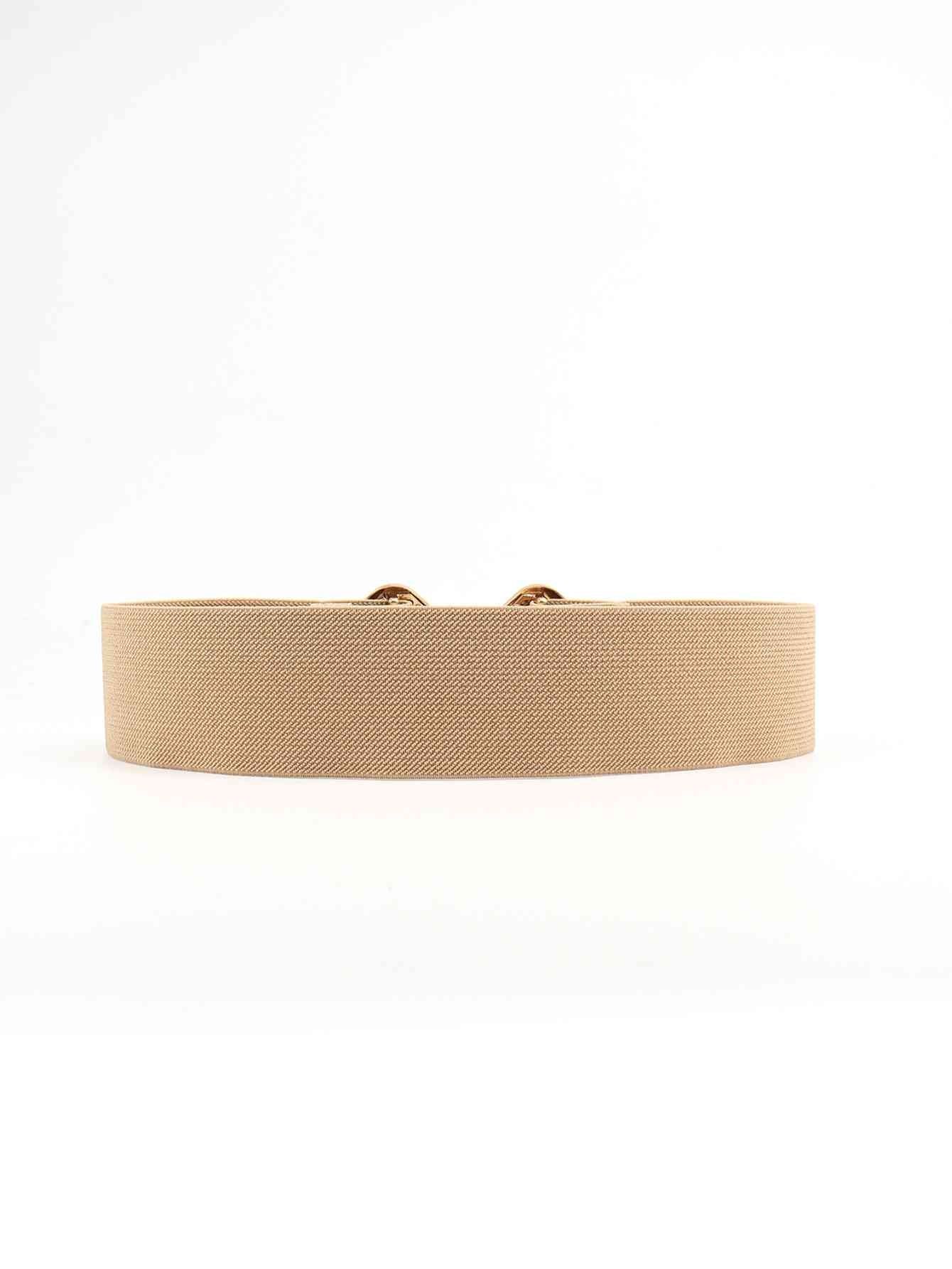 Geometric Buckle Elastic Wide Belt - AllIn Computer