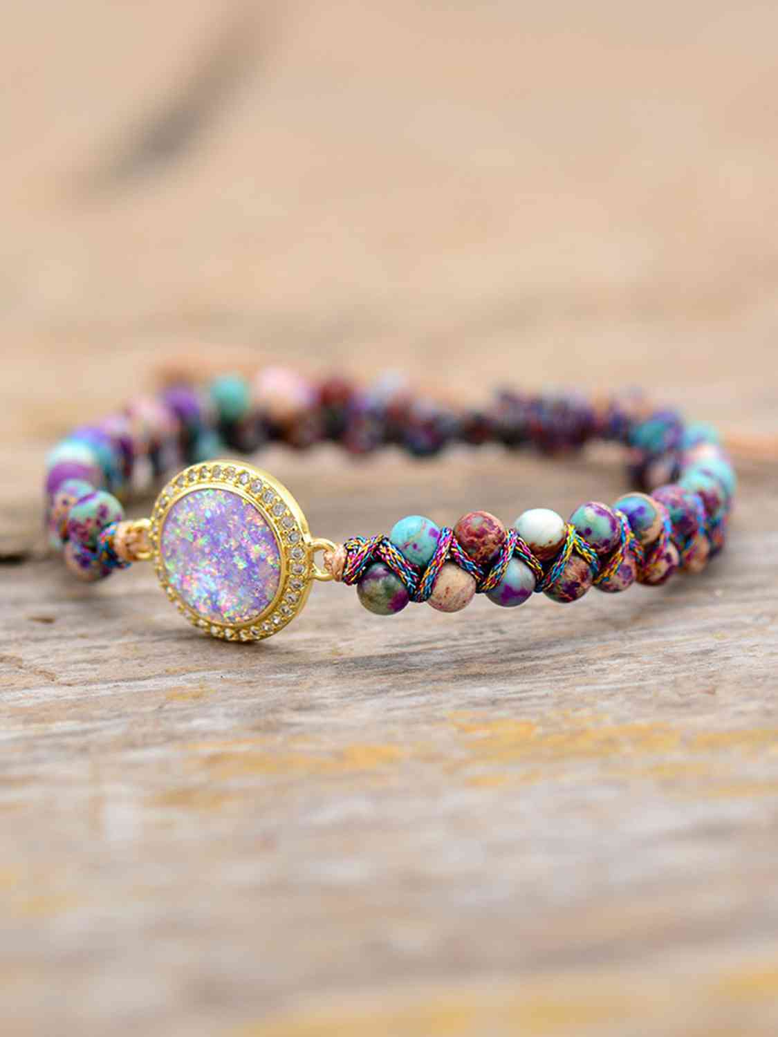 Imperial Jasper Beaded Bracelet - AllIn Computer