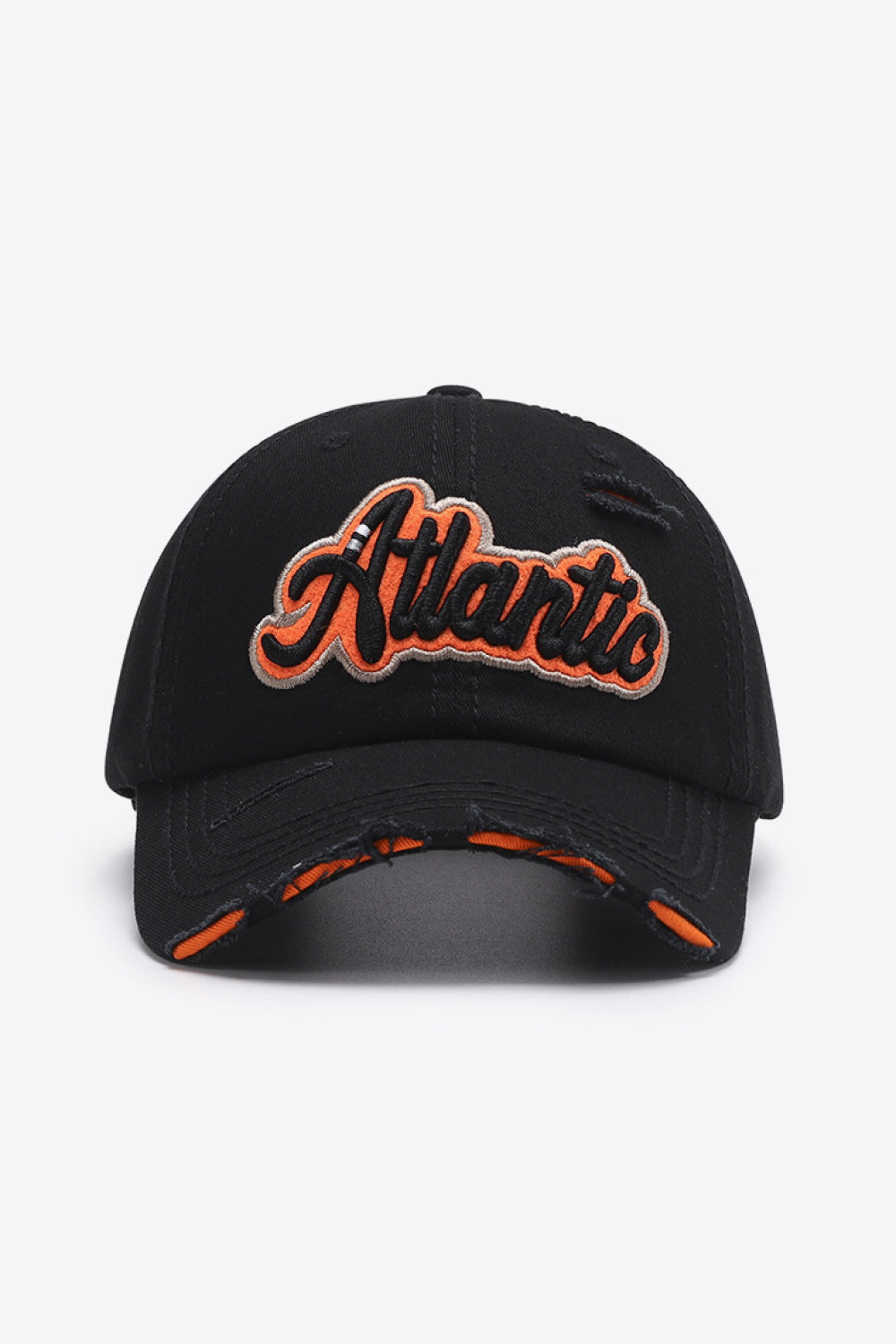 ATLANTIC Graphic Distressed Baseball Cap - AllIn Computer