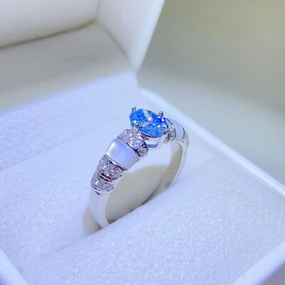1 Carat Moissanite 925 Sterling Silver Ring - AllIn Computer