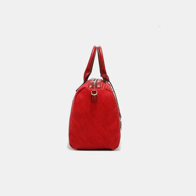 Nicole Lee USA Scallop Stitched Boston Bag - AllIn Computer