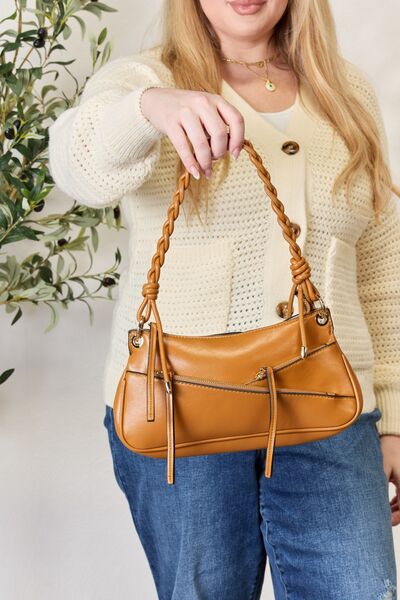 SHOMICO Braided Strap Shoulder Bag - AllIn Computer