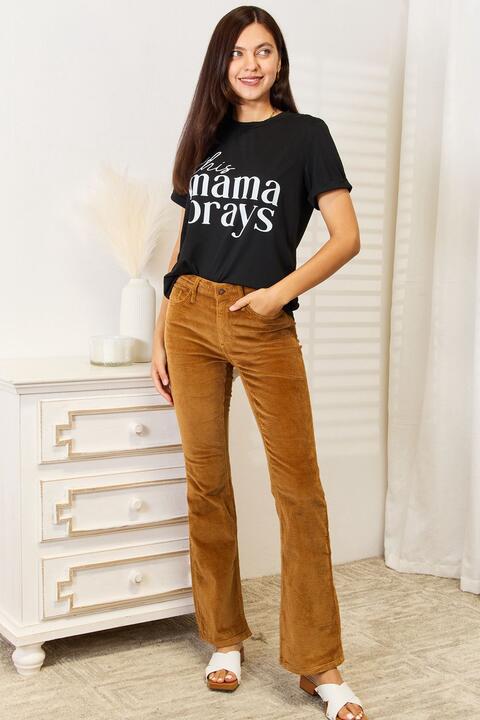 Simply Love THIS MAMA PRAYS Graphic T-Shirt - AllIn Computer