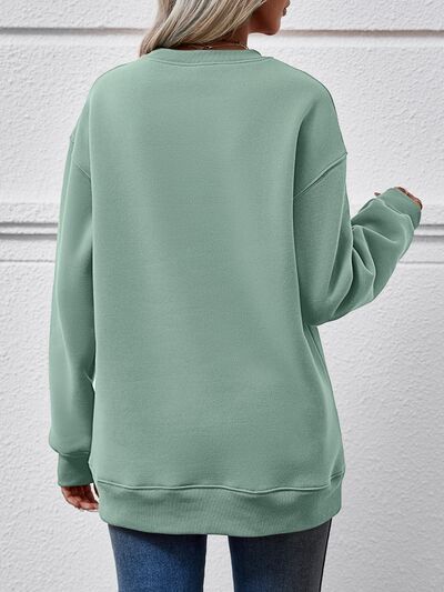 MERRY CHRISTMAS Dropped Shoulder Sweatshirt - AllIn Computer