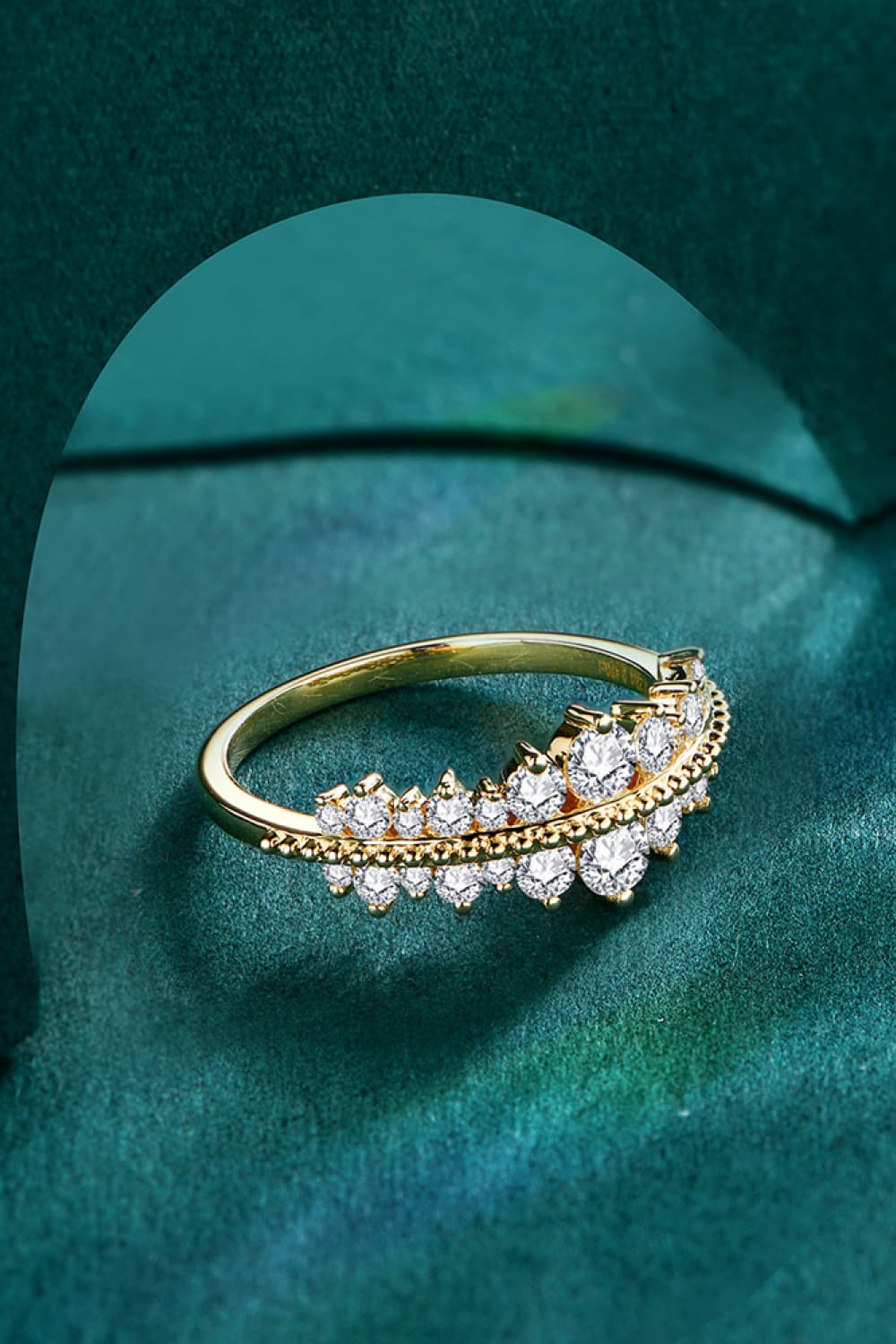 Moissanite 925 Sterling Silver Ring - AllIn Computer