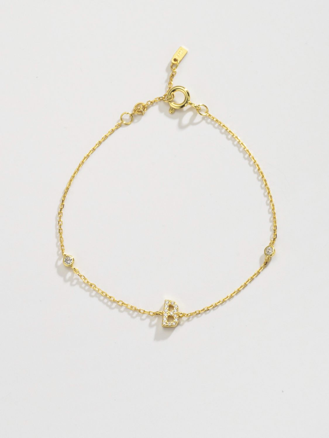 A To F Zircon 925 Sterling Silver Bracelet - AllIn Computer