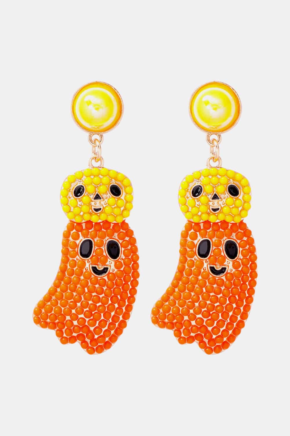 Halloween Ghost Shape Dangle Earrings - AllIn Computer