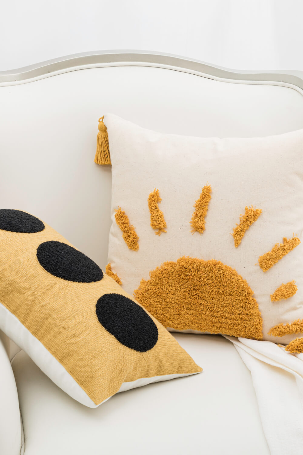 Sun Graphic Tassel Decorative Throw Pillow Case - AllIn Computer