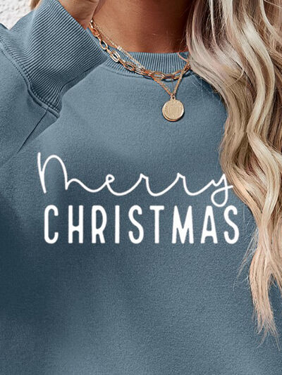 MERRY CHRISTMAS Dropped Shoulder Sweatshirt - AllIn Computer