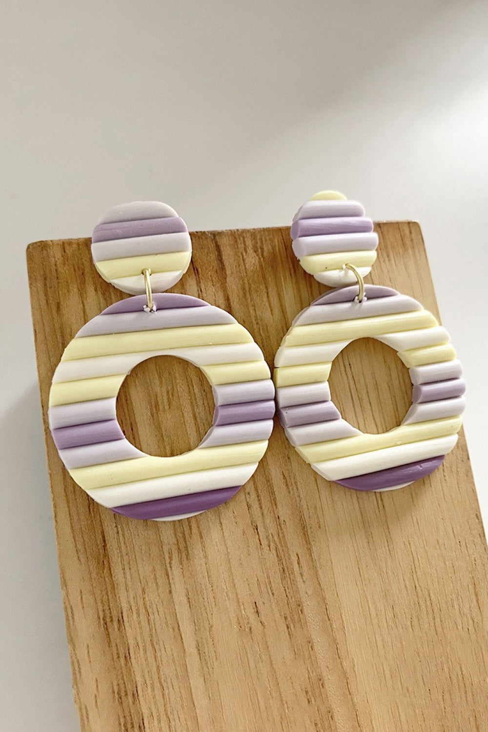 Round Shape Dangle Earrings - AllIn Computer