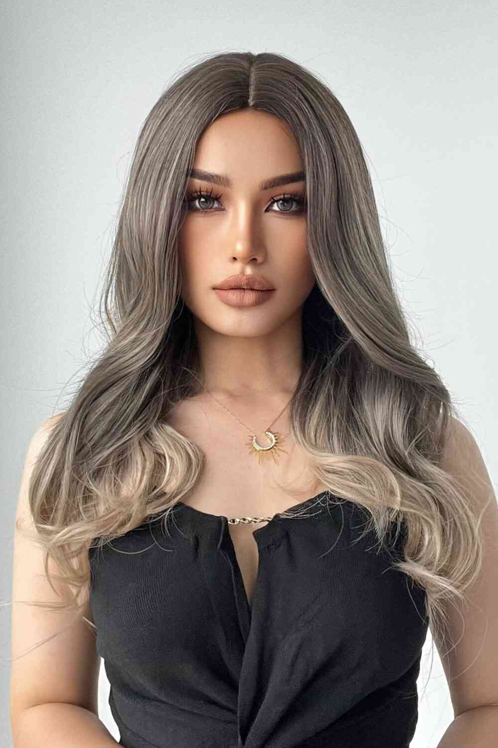 13*1" Full-Machine Wigs Synthetic Long Straight 24" - AllIn Computer