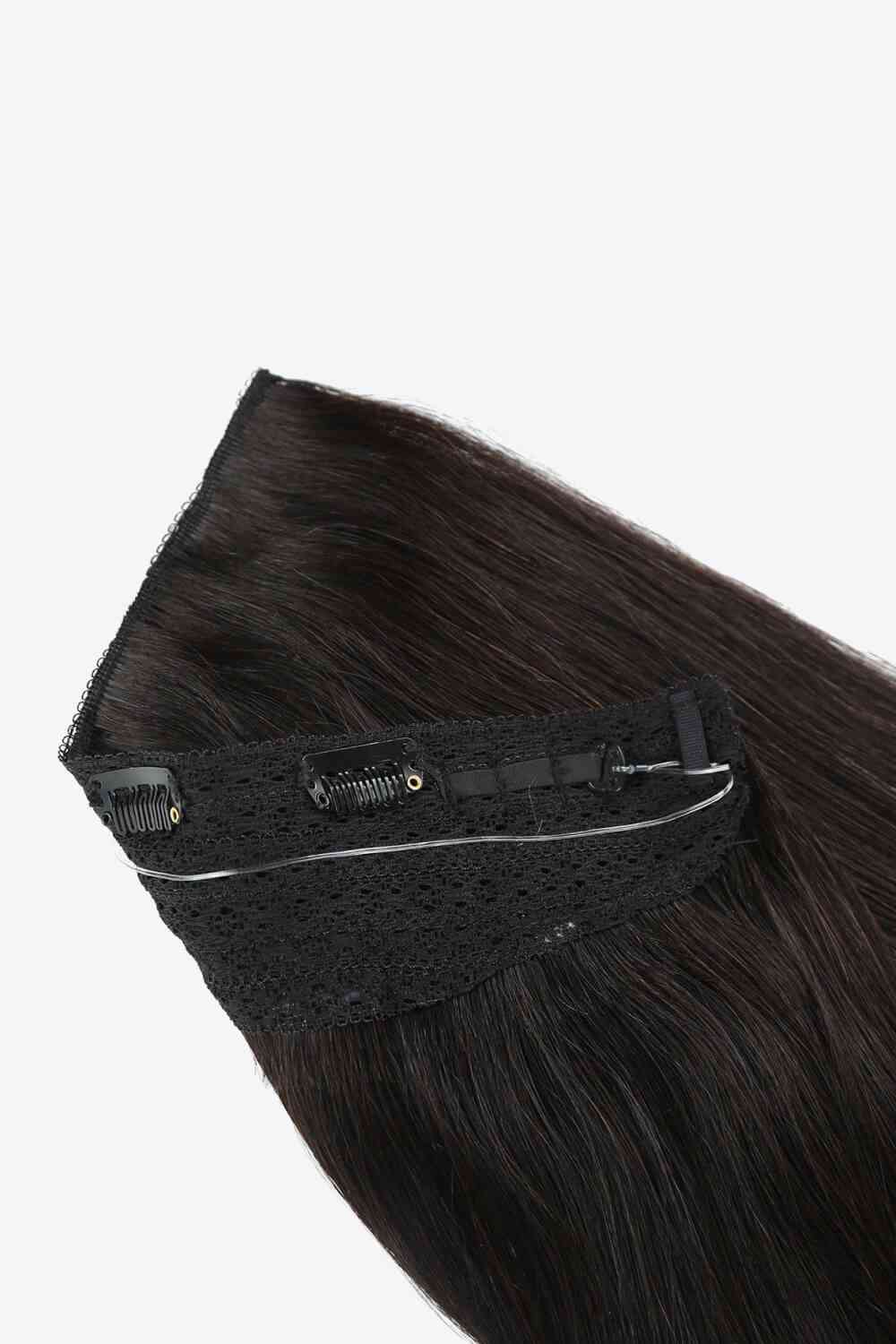 16" 80g Indian Human Halo Hair - AllIn Computer