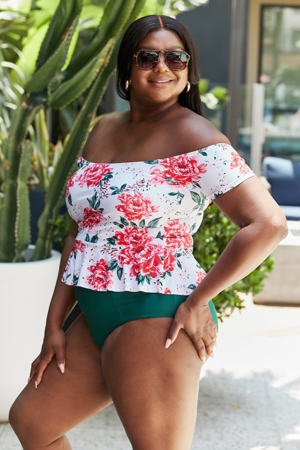Marina West Swim Coastal Cutie Tankini Swimsuit Set - AllIn Computer
