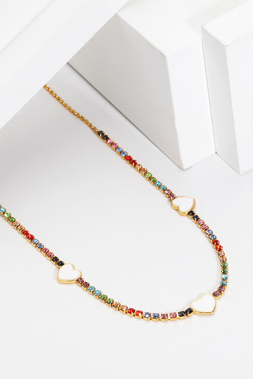 Crystal Heart Necklace - AllIn Computer