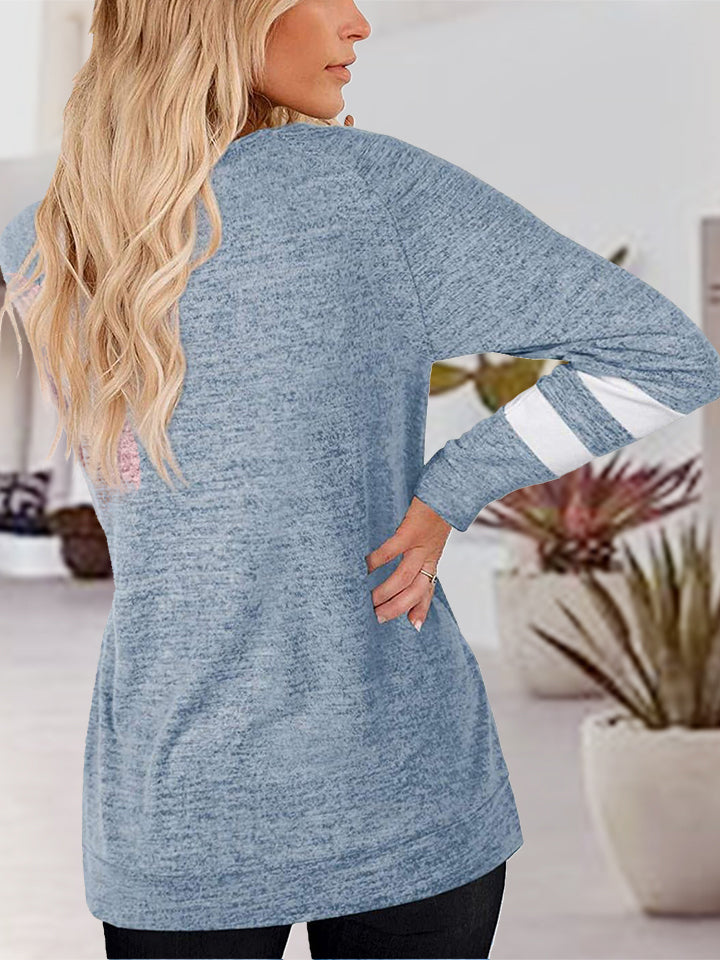 V-Neck Raglan Sleeve T-Shirt - AllIn Computer