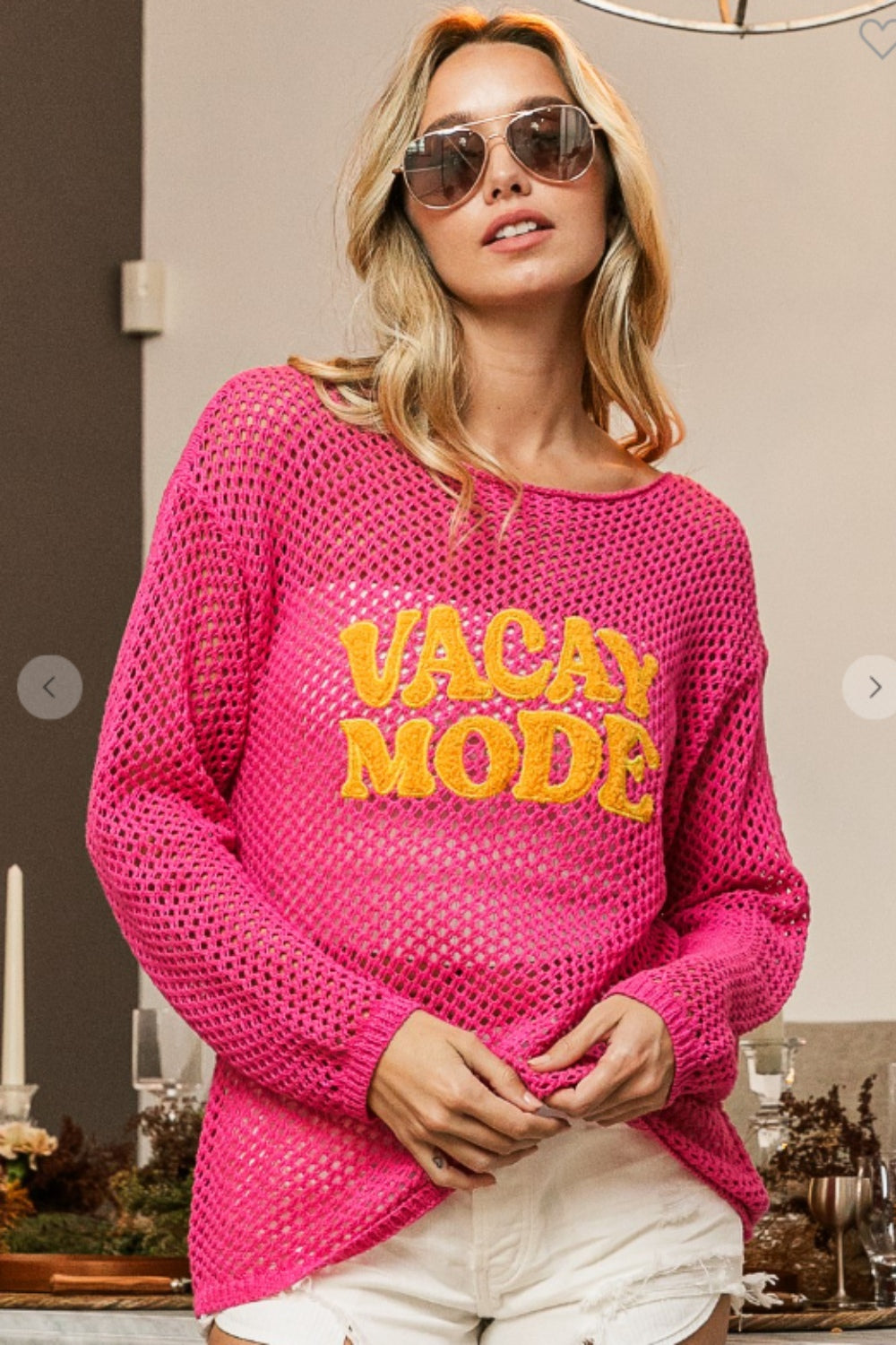 BiBi VACAY MODE Embroidered Knit Cover Up - AllIn Computer