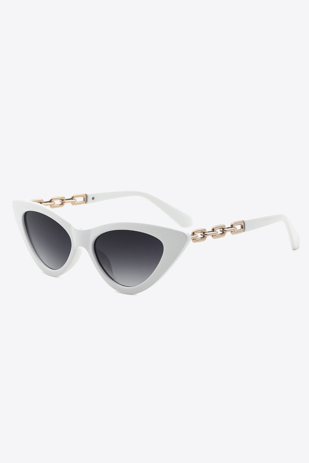 Chain Detail Cat-Eye Sunglasses - AllIn Computer