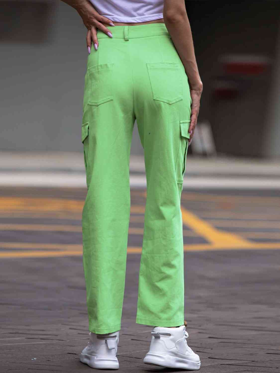 Straight Leg Cargo Pants - AllIn Computer