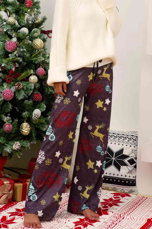 Christmas Straight Leg Pants - AllIn Computer