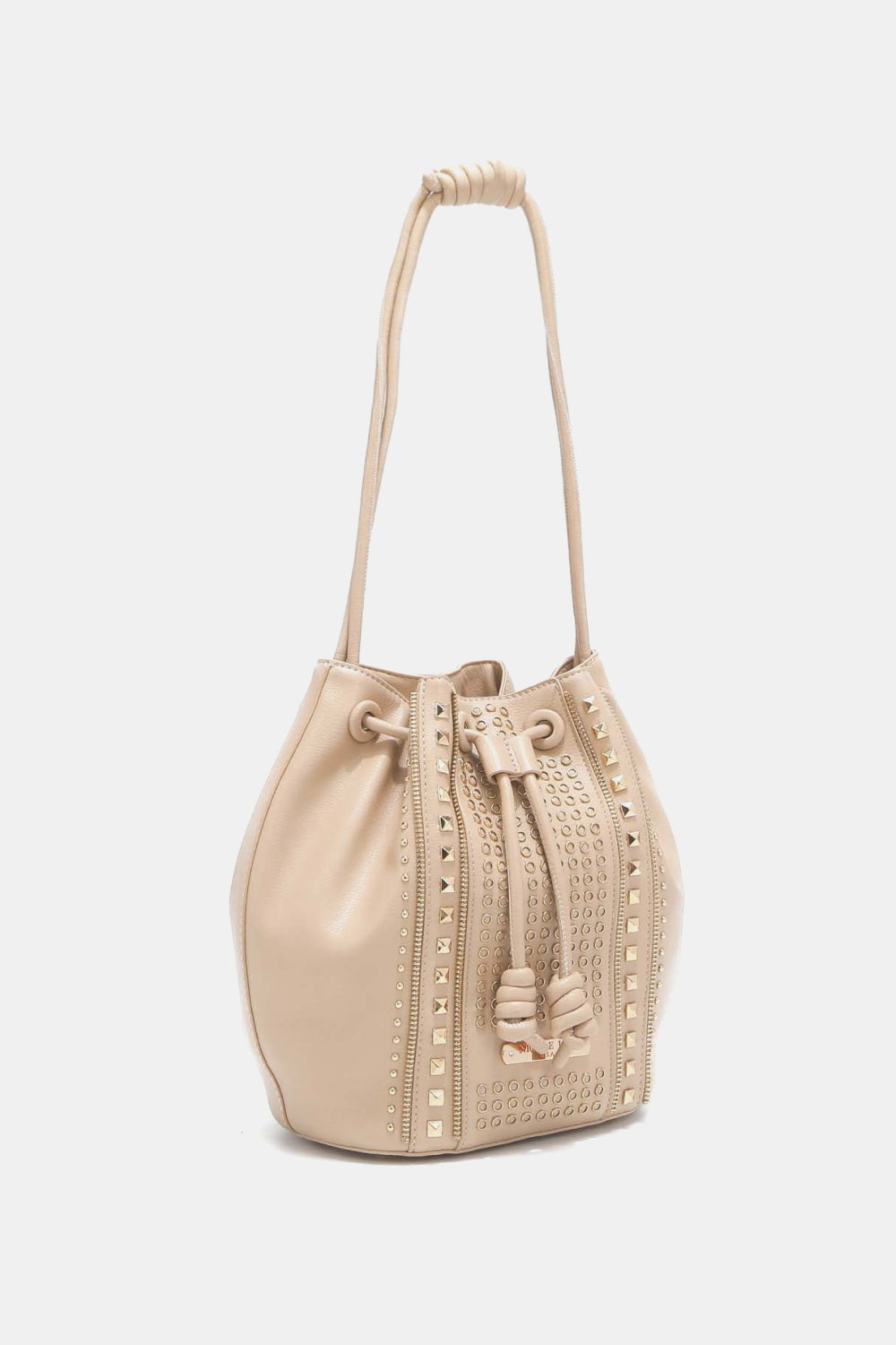 Nicole Lee USA Amy Studded Bucket Bag - AllIn Computer