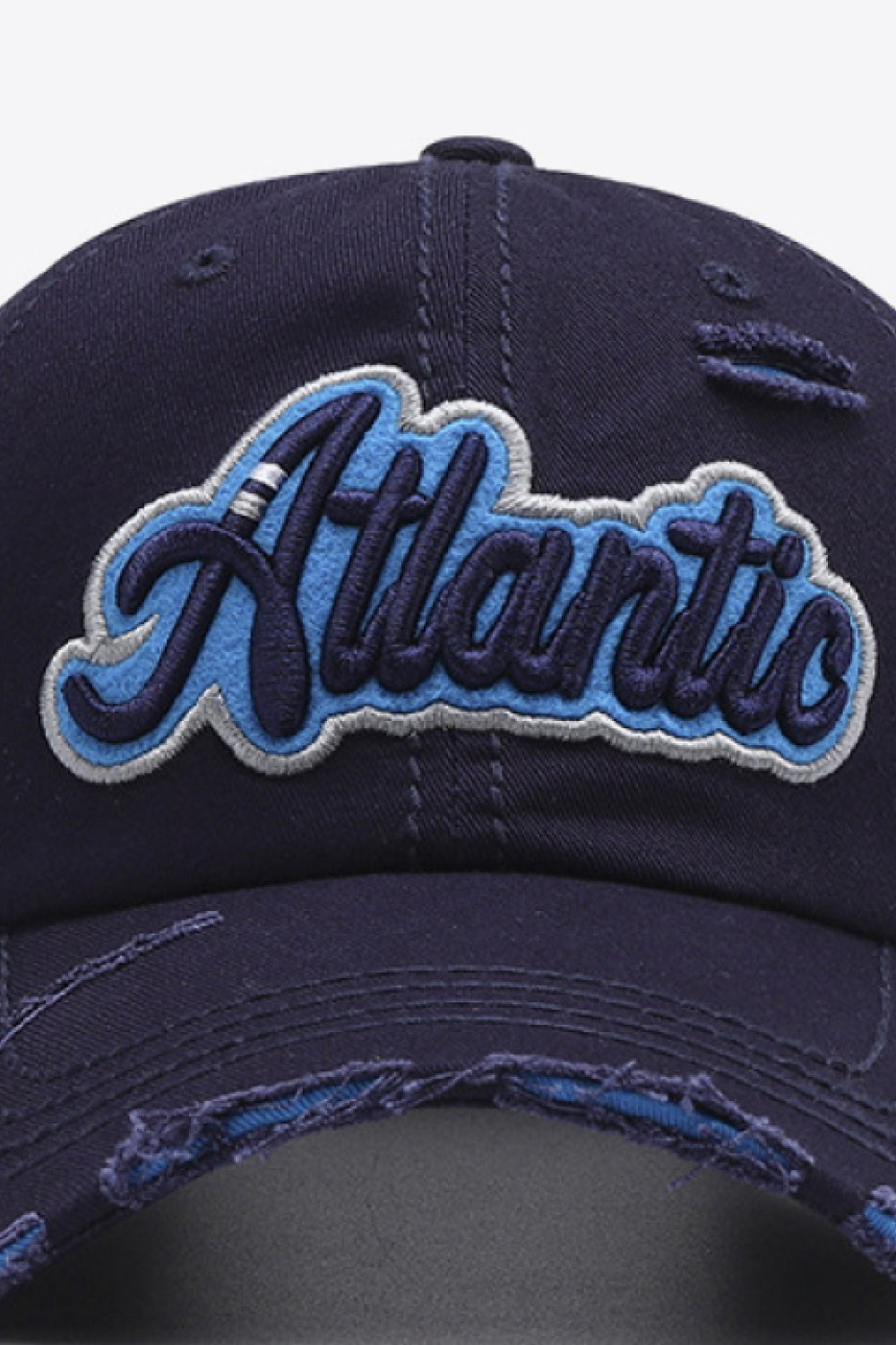 ATLANTIC Graphic Distressed Baseball Cap - AllIn Computer