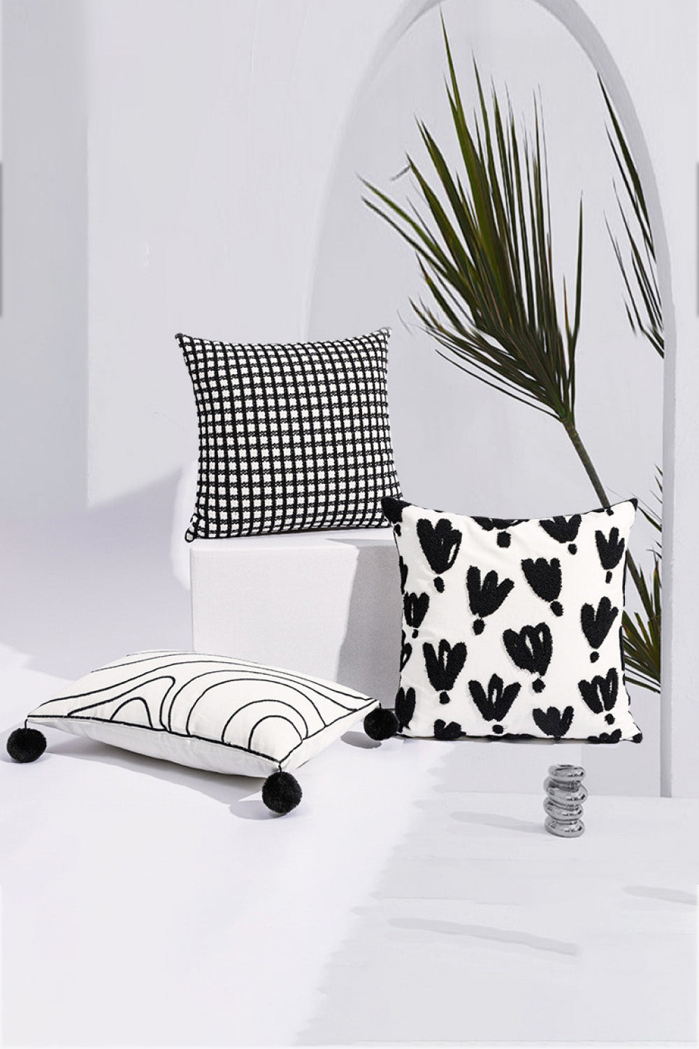 4-Pack Zip Closure Decorative Throw Pillow Cases - AllIn Computer