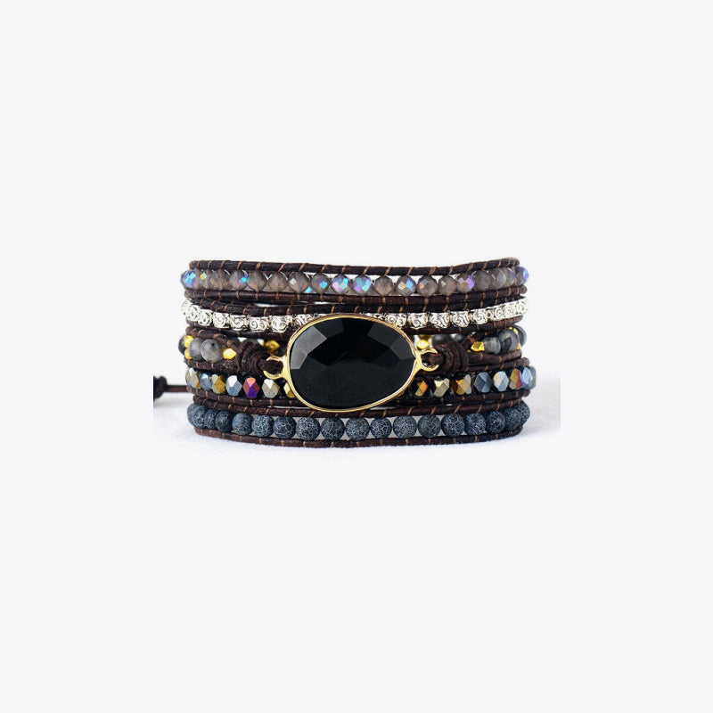 Agate Beaded Bracelet - AllIn Computer