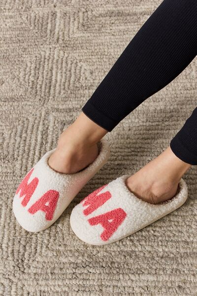 Melody MAMA Pattern Cozy Slippers - AllIn Computer