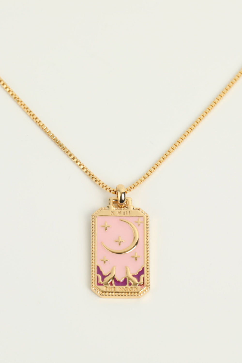 Tarot Card Pendant Copper Necklace - AllIn Computer