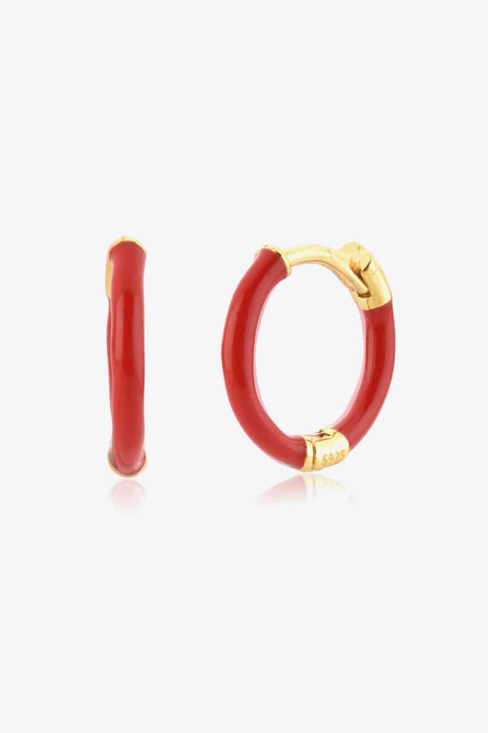 925 Sterling Silver Huggie Earrings - AllIn Computer