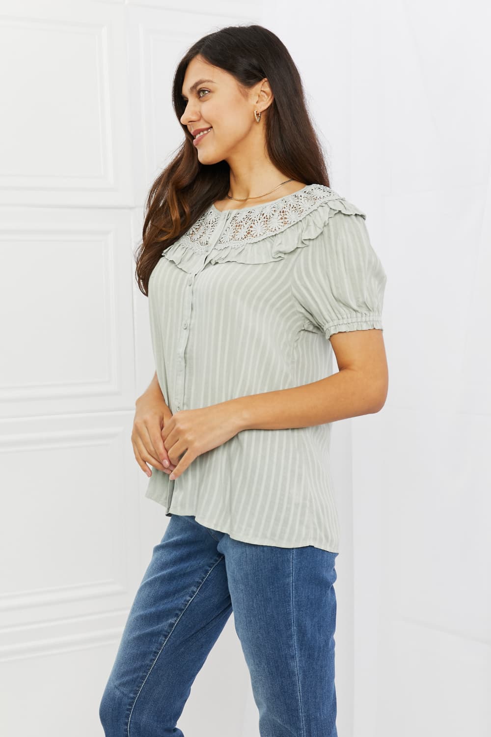 HEYSON Sweet Talk Full Size Short Sleeve Top - AllIn Computer