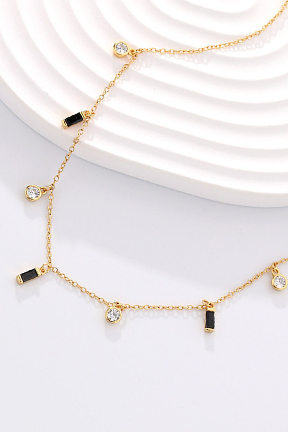 18K Gold Plated Multi-Charm Chain Necklace - AllIn Computer