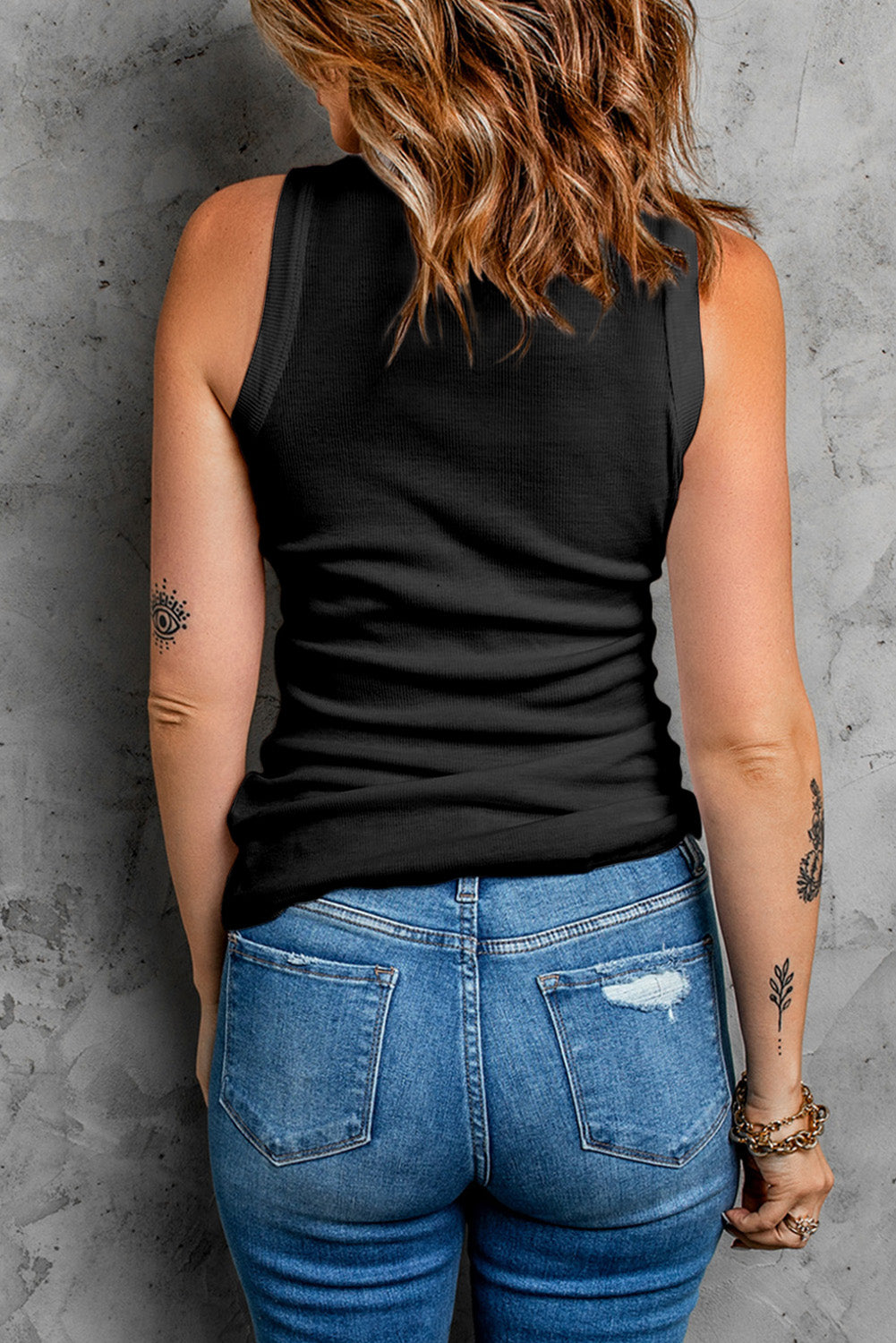 Round Neck Tank Top - AllIn Computer