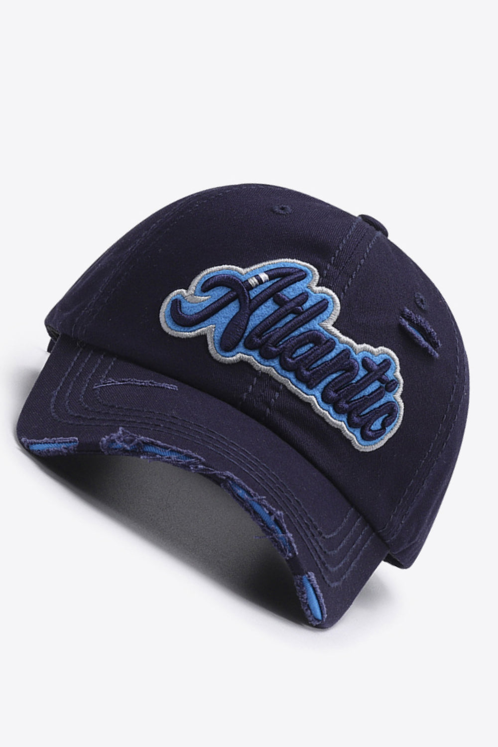 ATLANTIC Graphic Distressed Baseball Cap - AllIn Computer