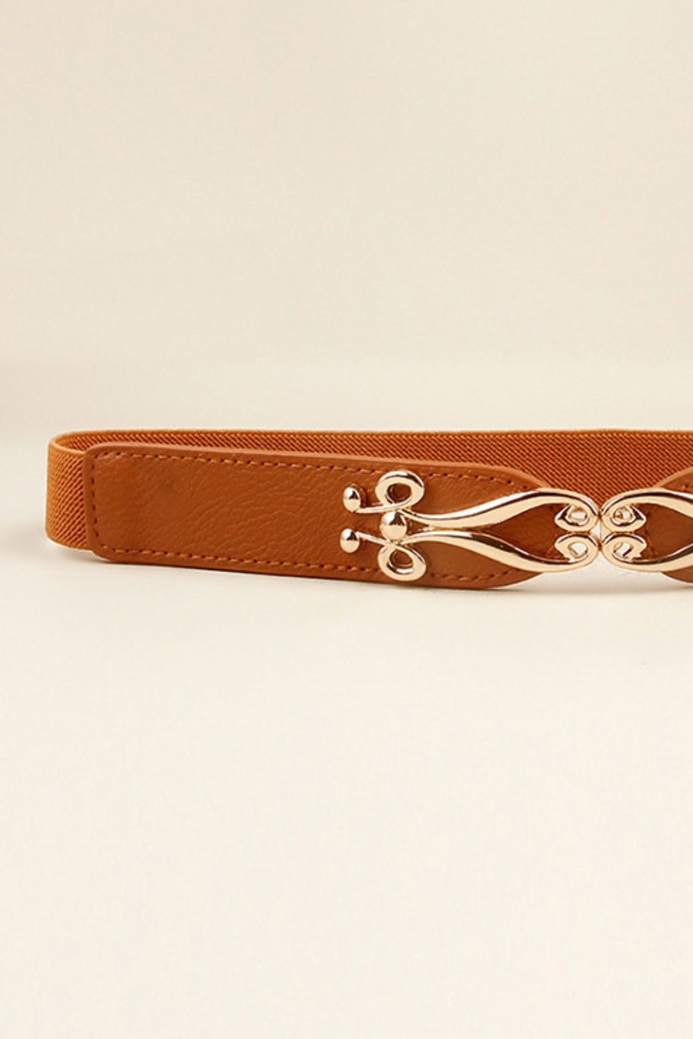 Alloy Buckle Elastic Belt - AllIn Computer