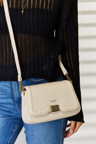 David Jones PU Leather Crossbody Bag - AllIn Computer