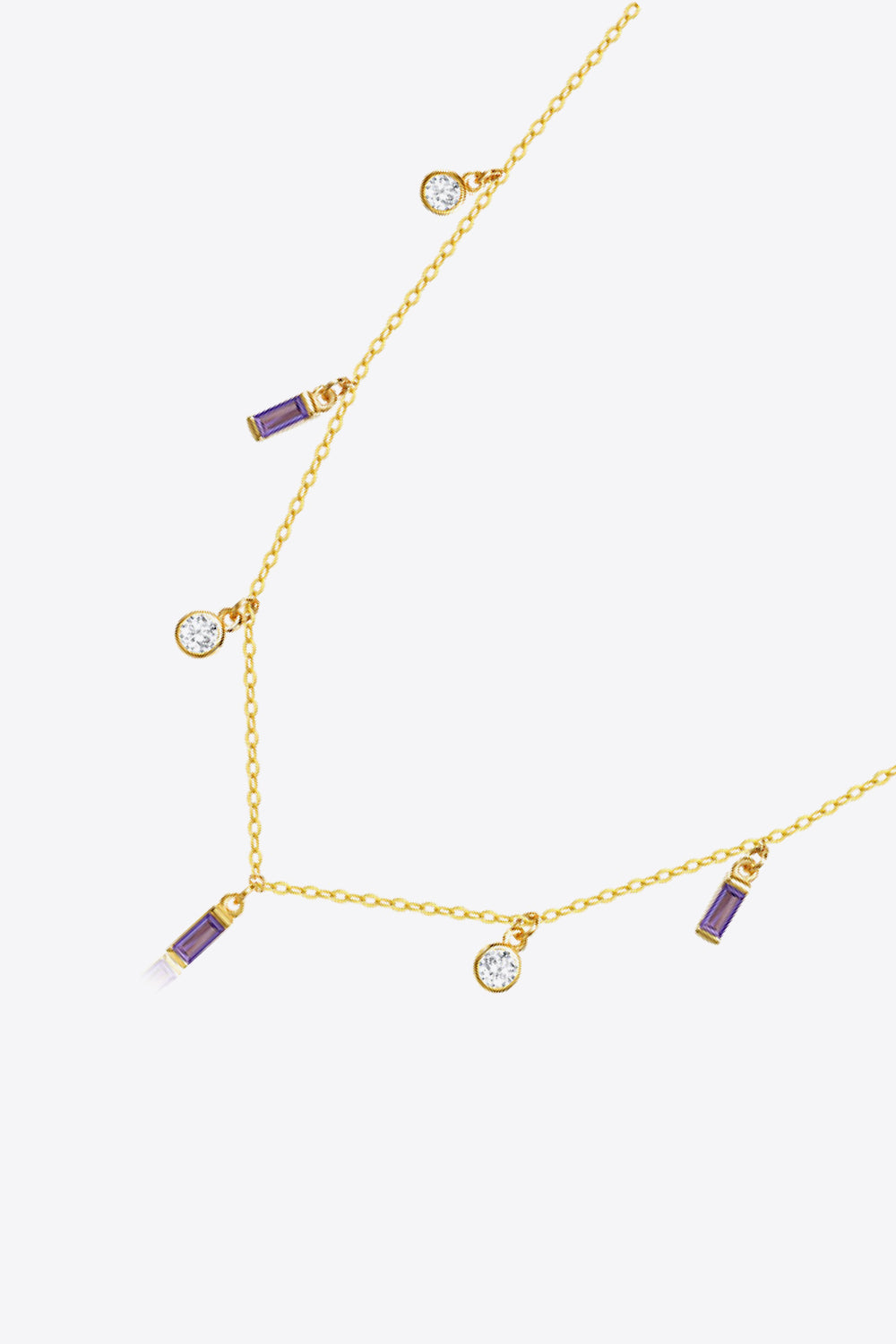 18K Gold Plated Multi-Charm Chain Necklace - AllIn Computer