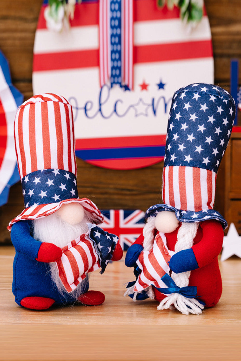 2-Piece Independence Day Decor Gnomes - AllIn Computer