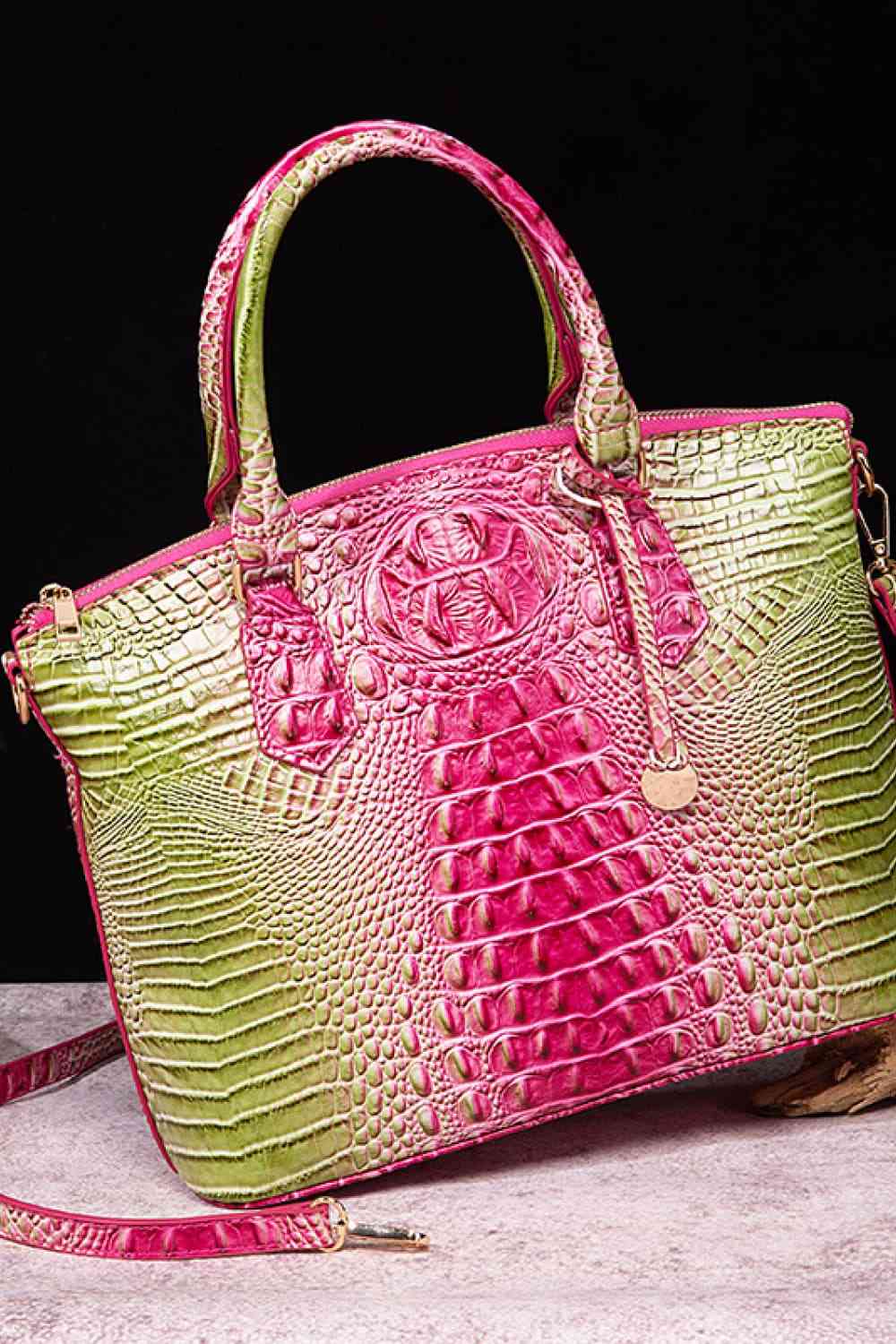 Gradient PU Leather Handbag - AllIn Computer