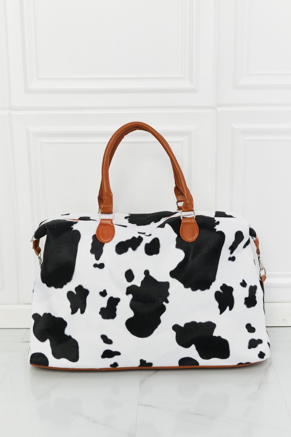 Animal Print Plush Weekender Bag - AllIn Computer