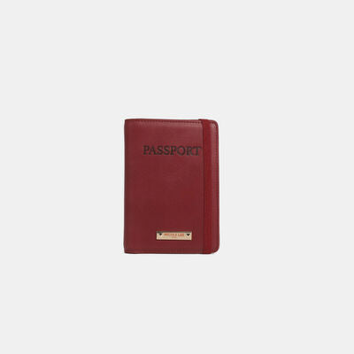 Nicole Lee USA Solid Passport Wallet - AllIn Computer