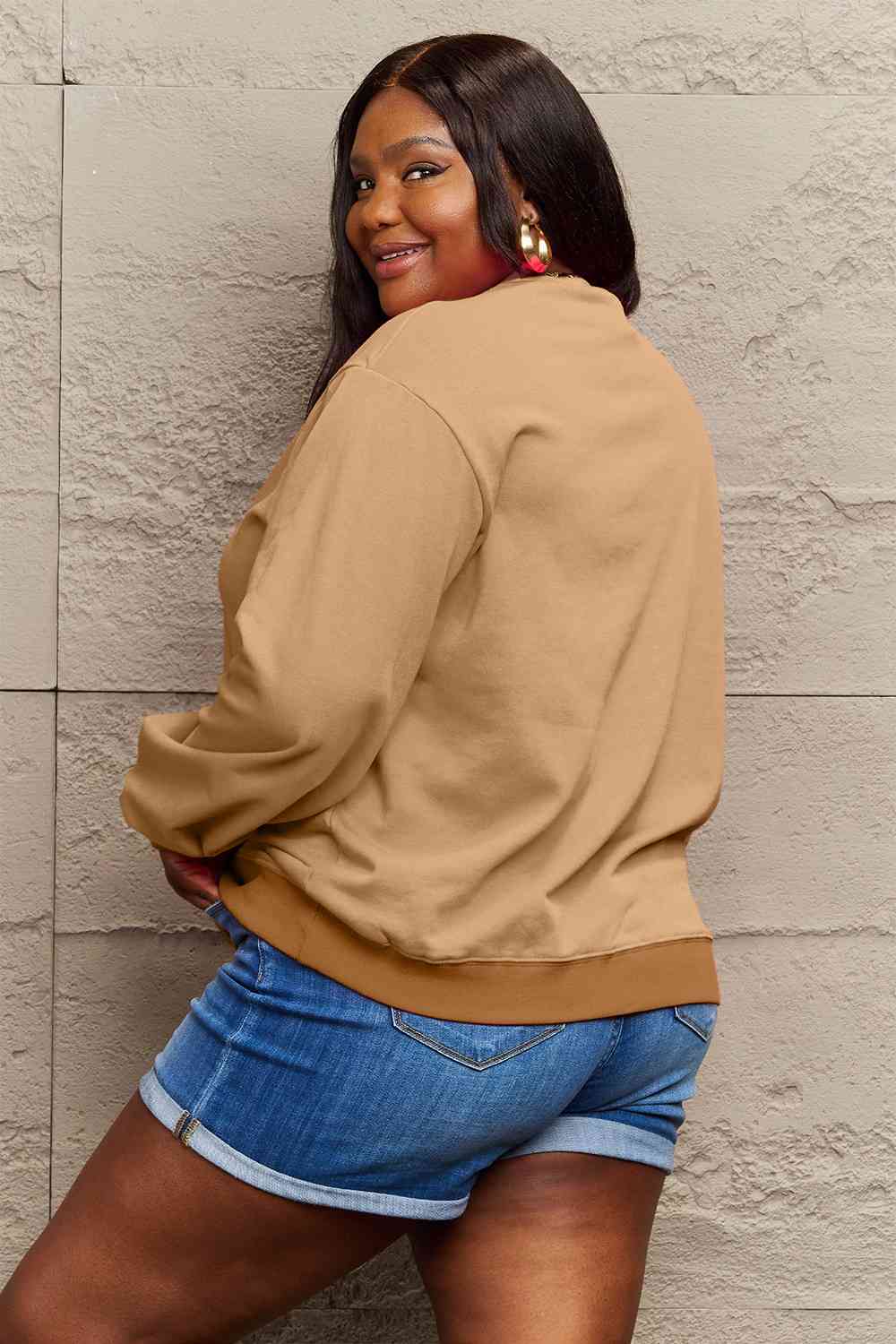 Simply Love Full Size WILD SOUL Graphic Sweatshirt - AllIn Computer