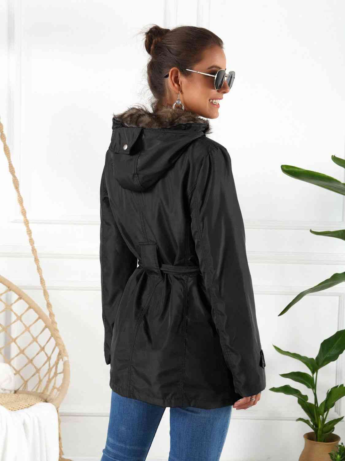 Full Size Hooded Jacket with Detachable Liner (Three-Way Wear) - AllIn Computer
