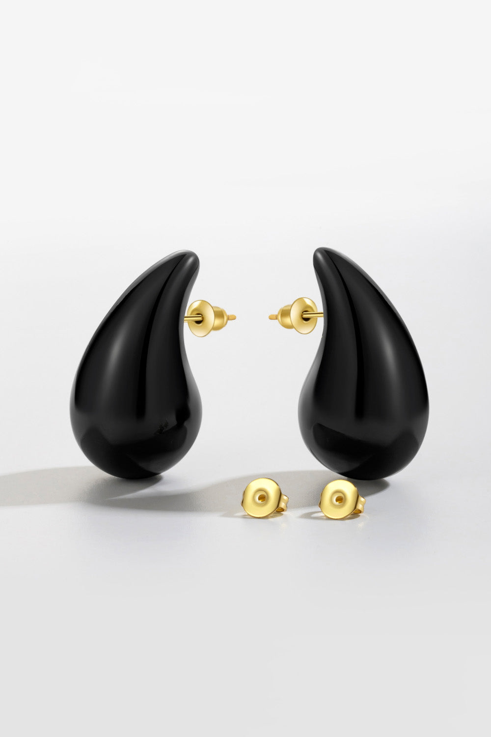 Large Size Water Drop Brass Earrings - AllIn Computer