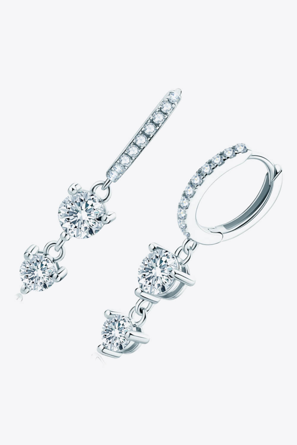 Adored Be The One Moissanite Drop Earrings - AllIn Computer