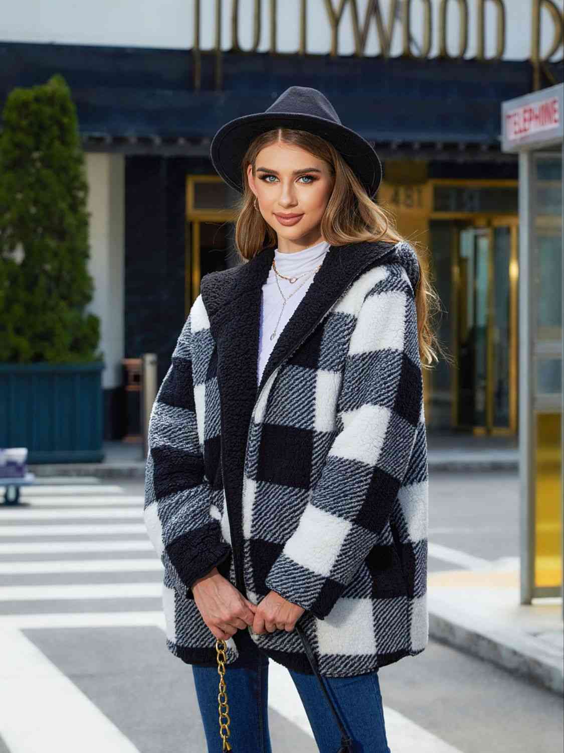 Two-Side Wear Hooded Coat - AllIn Computer