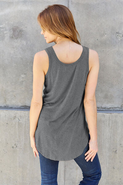 Basic Bae Full Size Round Neck Tank - AllIn Computer
