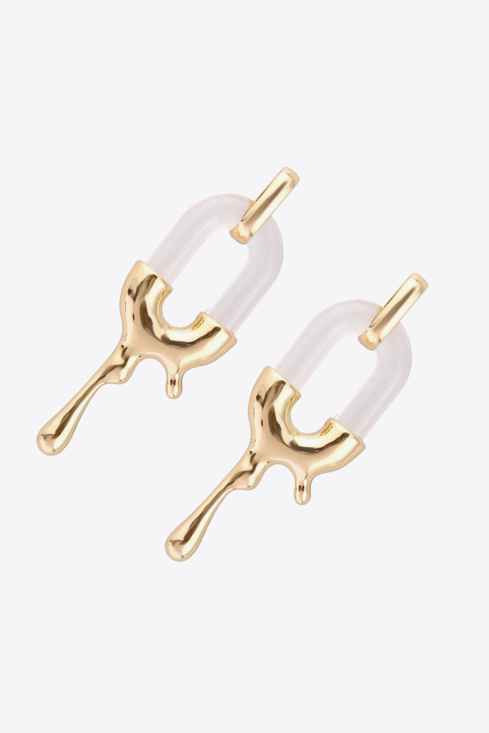 Contrast Zinc Alloy Earrings - AllIn Computer