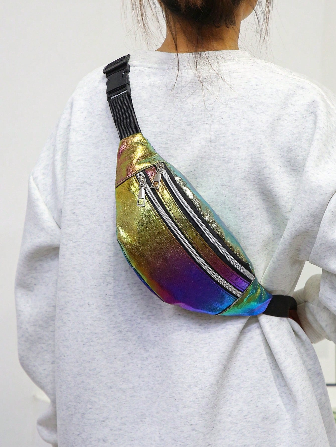 Gradient Polyester Sling Bag - AllIn Computer